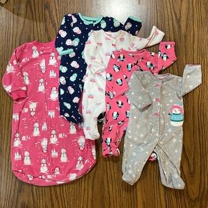 🌟Newborn Girl Fleece Bundle